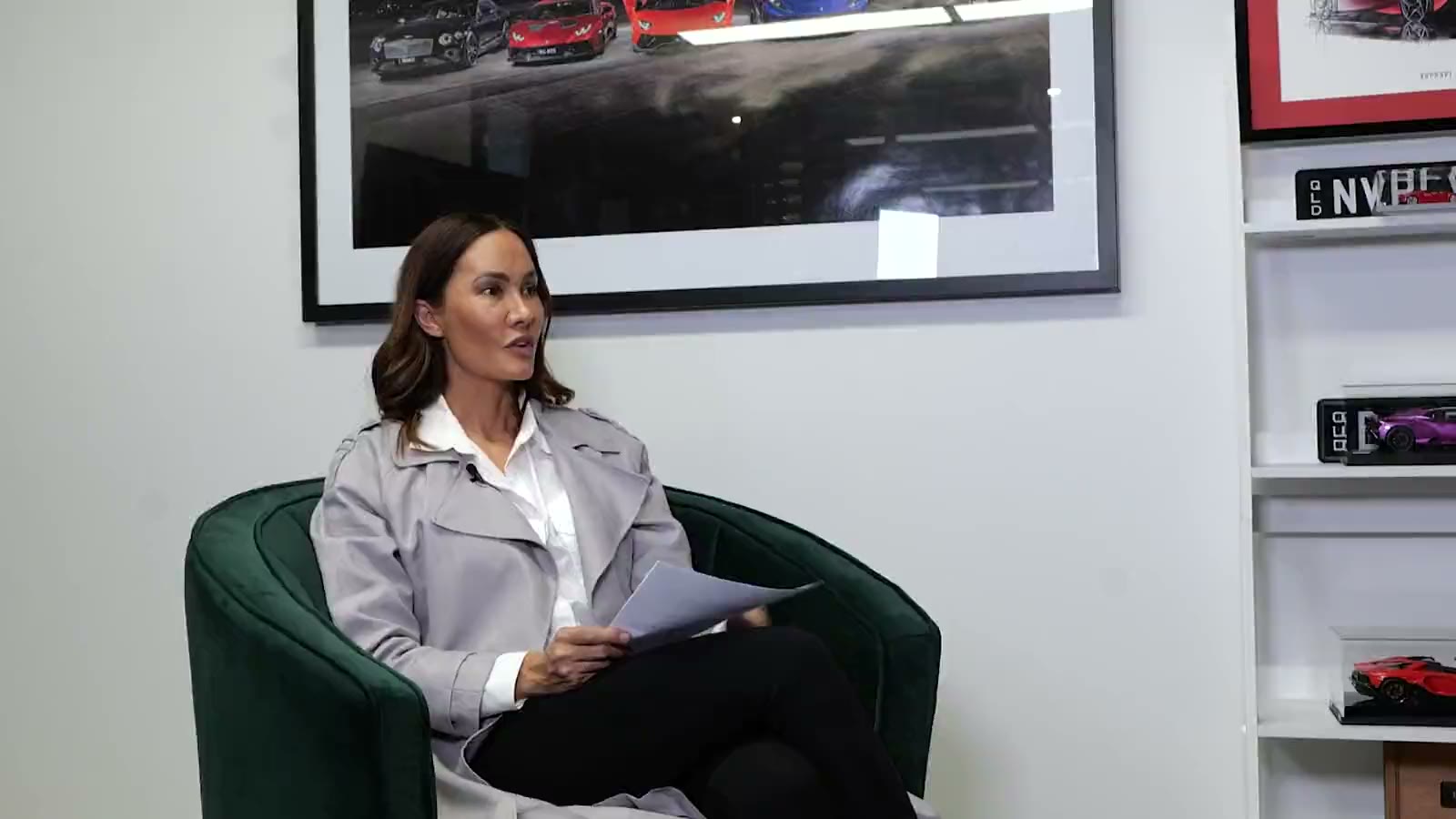 One Life Club members being interviewed on camera